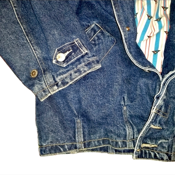 Vintage Michael Sloane Heavy Denim Jacket - Picture 5 of 9